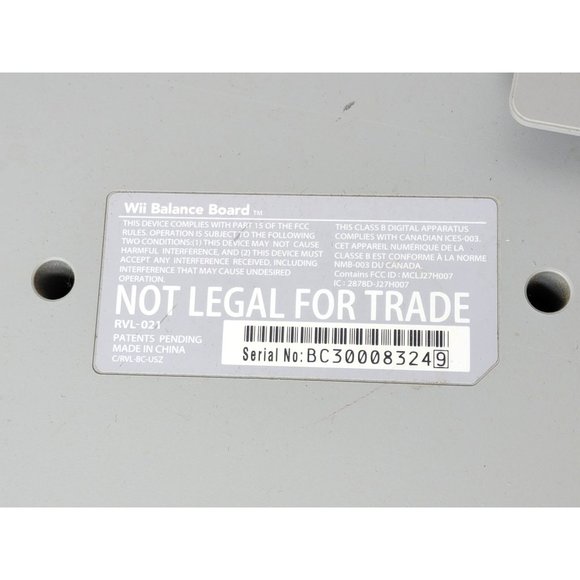 Wii Fit Balance Board Nintendo Exercise Fitness Controller Board Only - Picture 15 of 16